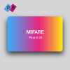 Пластикова картка з чипом MIFARE Plus S 2K